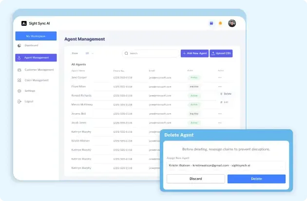 Sight Sync AI claim management